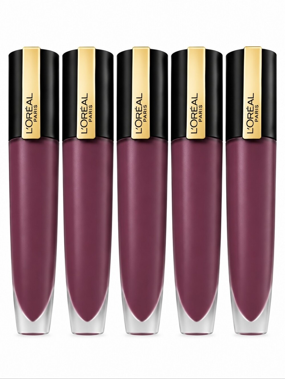 5 x L'Oreal Rouge Signature Matte Liquid Lipstick 442 Captivate